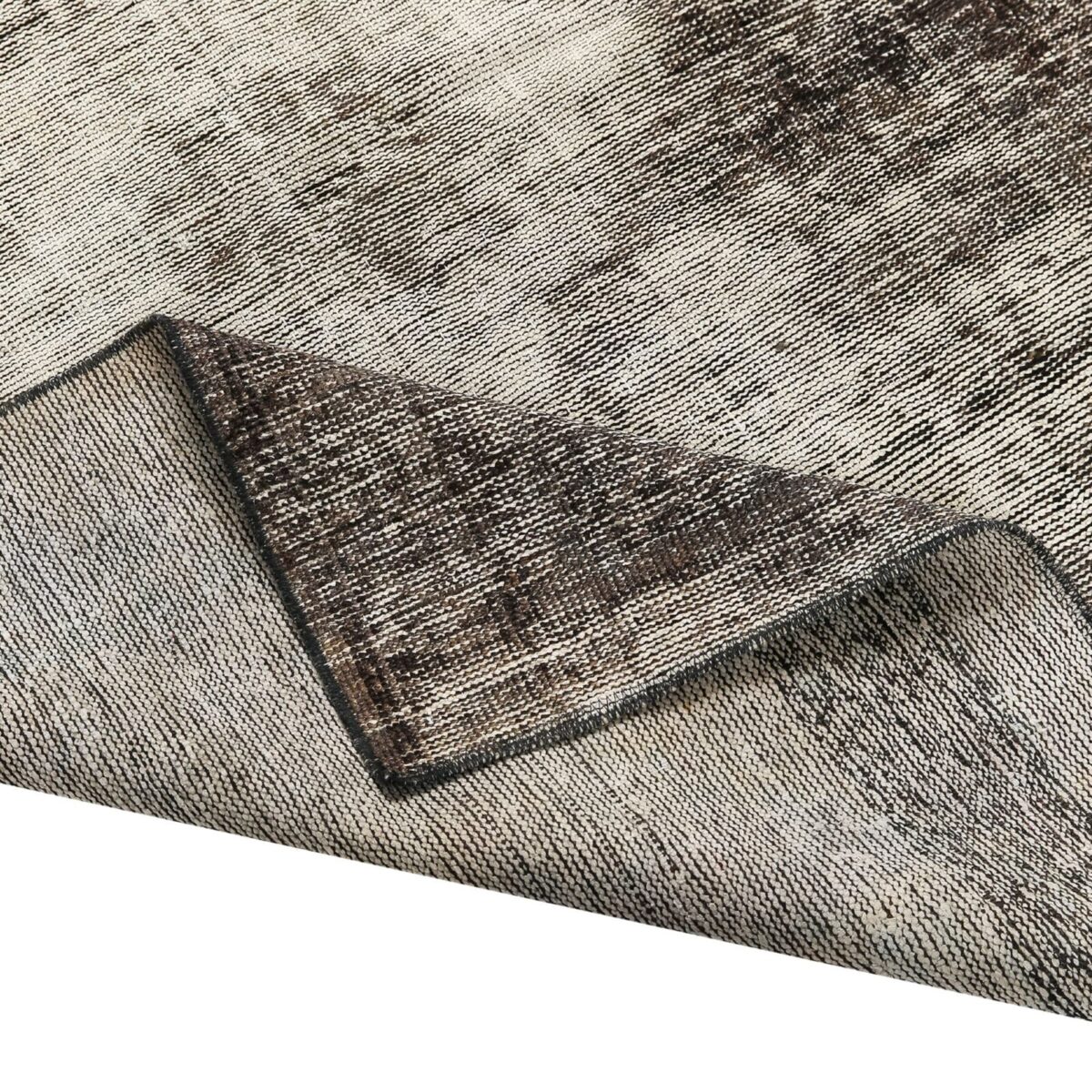 Neblina Vintage- Alfombra Negra Moderna
