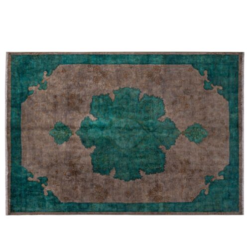 Florecimiento Esmeralda- Vintage Alfombra Verde