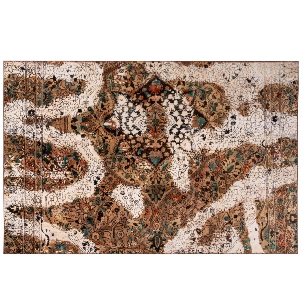 Sueño Persa - Alfombra Moderna Marrón