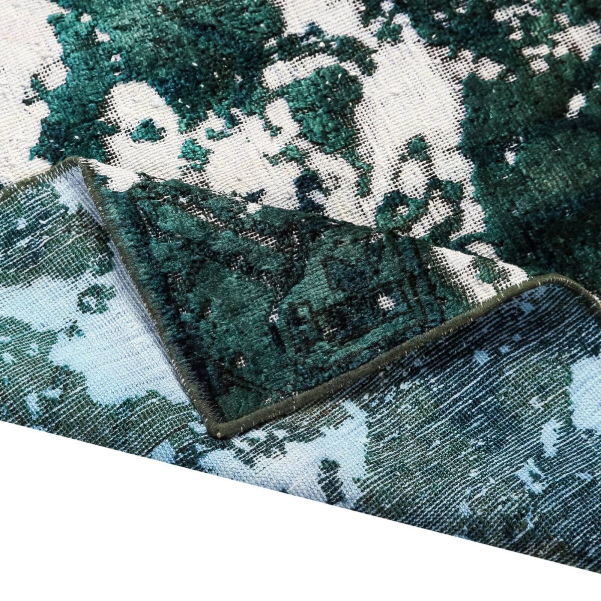 alfombra-abstracto-verde-persa-alargada-textura