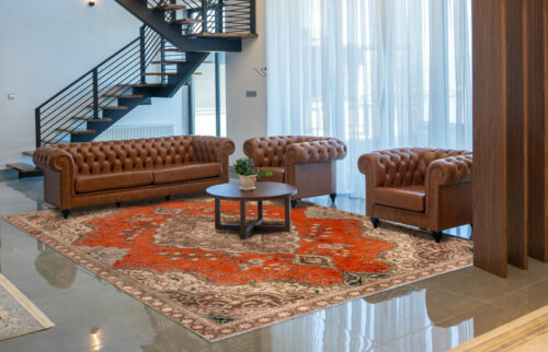 alfombra-antique-vintage-persa-roja-crema-ambiente