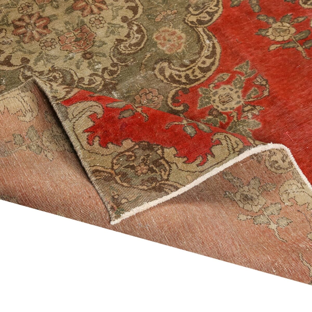 alfombra-antique-vintage-roja-textura