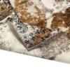 alfombra-desgastada-estampada-persa-dorada-textura