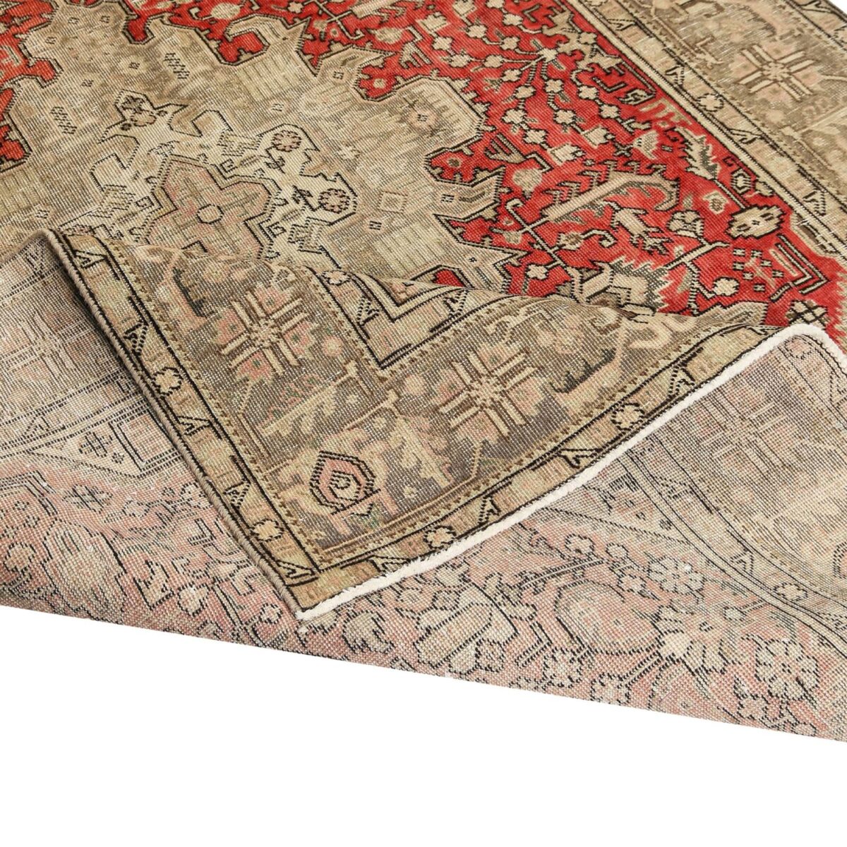 alfombra-persa-antique-tradiciónal-crema-textura