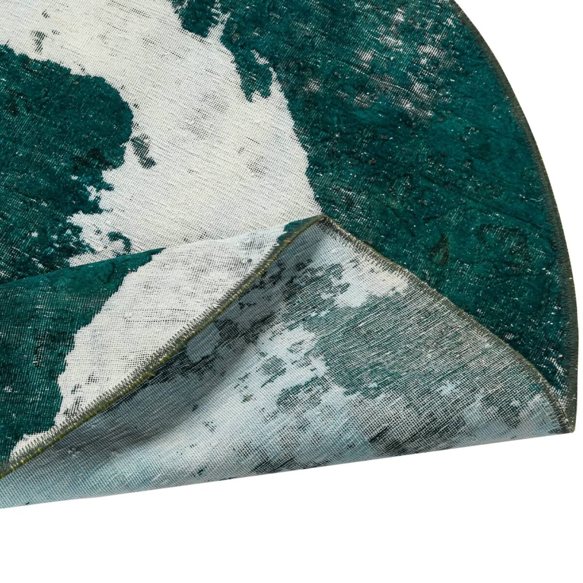alfombra-persa-desgastada-jade-redonda-textura