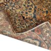 alfombra-persa-tradicional-antique-marrón-textura