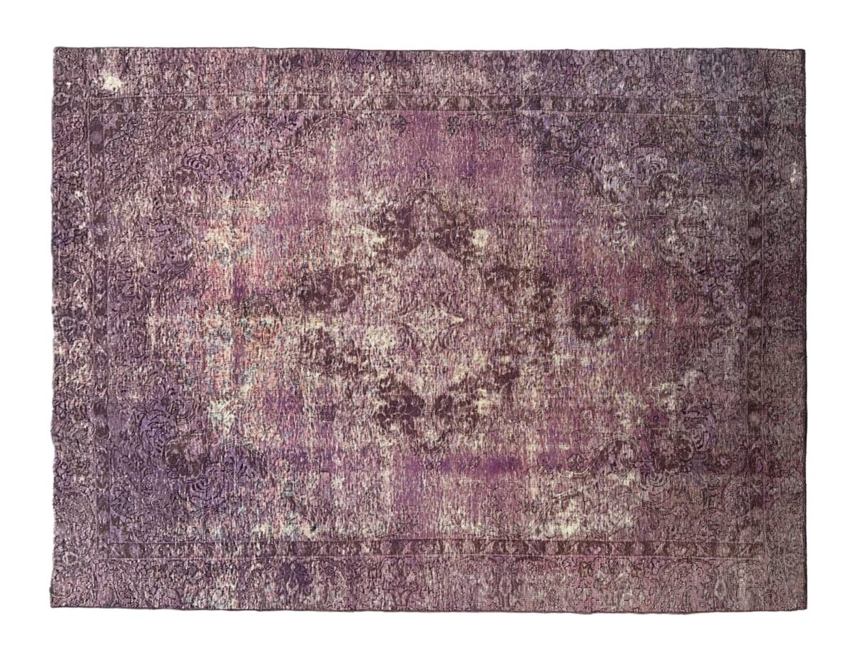 Lavanda Mística - Alfombra  Vintage Morada