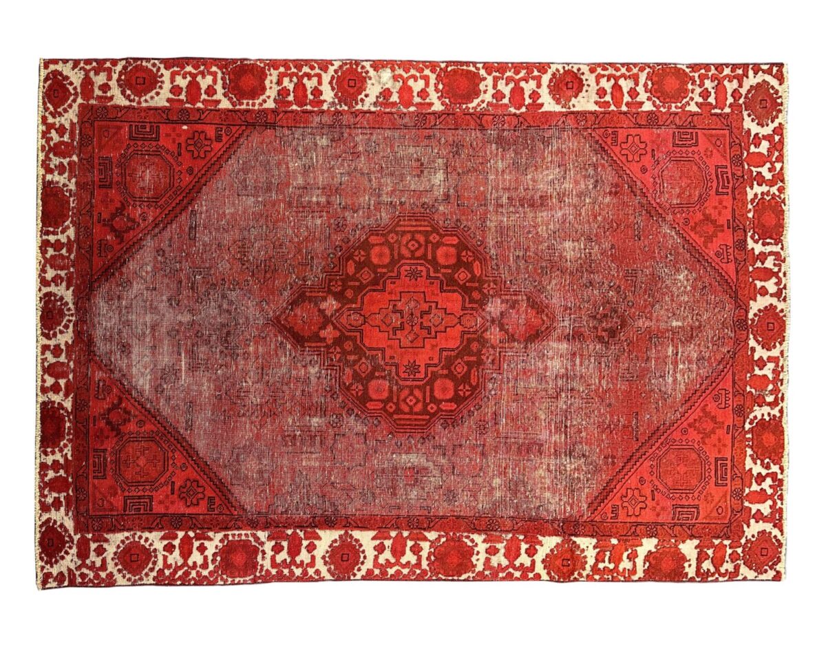 alfombra-vintage-envejecida-persa-mediana-roja-principal