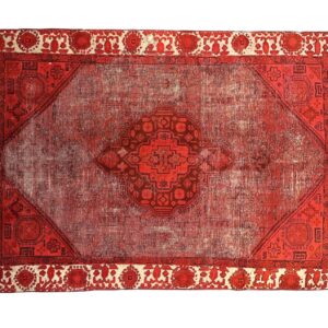 alfombra-vintage-envejecida-persa-mediana-roja-principal