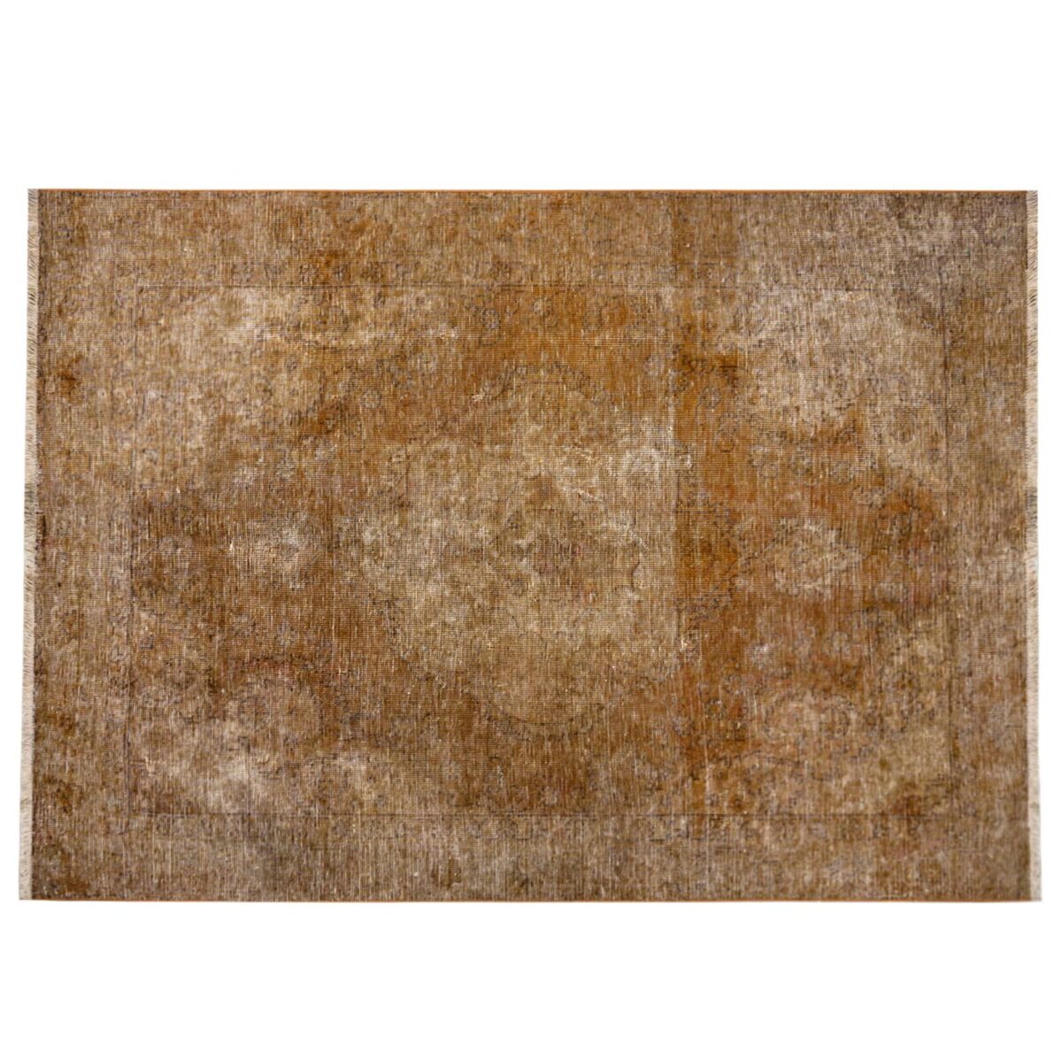 alfombra-vintage-envejecida-persa-naranja-marrón-principal