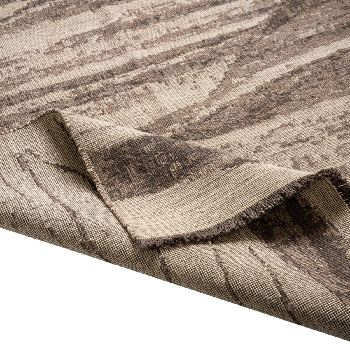 kilim-abstracto-crema-marrón-lana-persa-textura