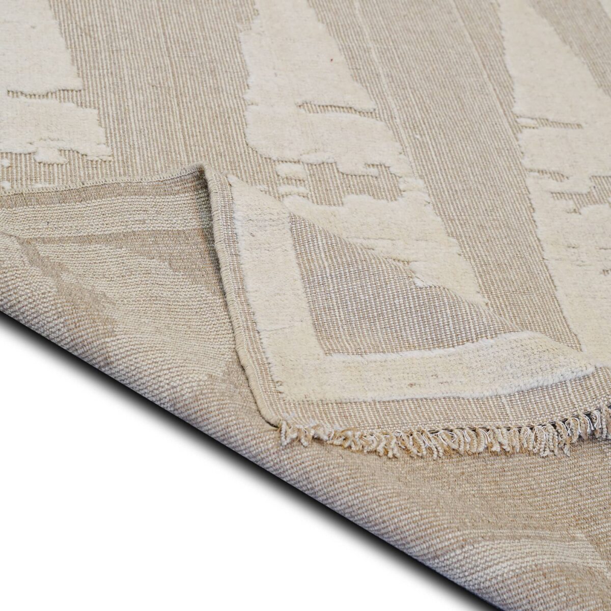 kilim-moderno-abstracto-arbol-persa-marrón-textura