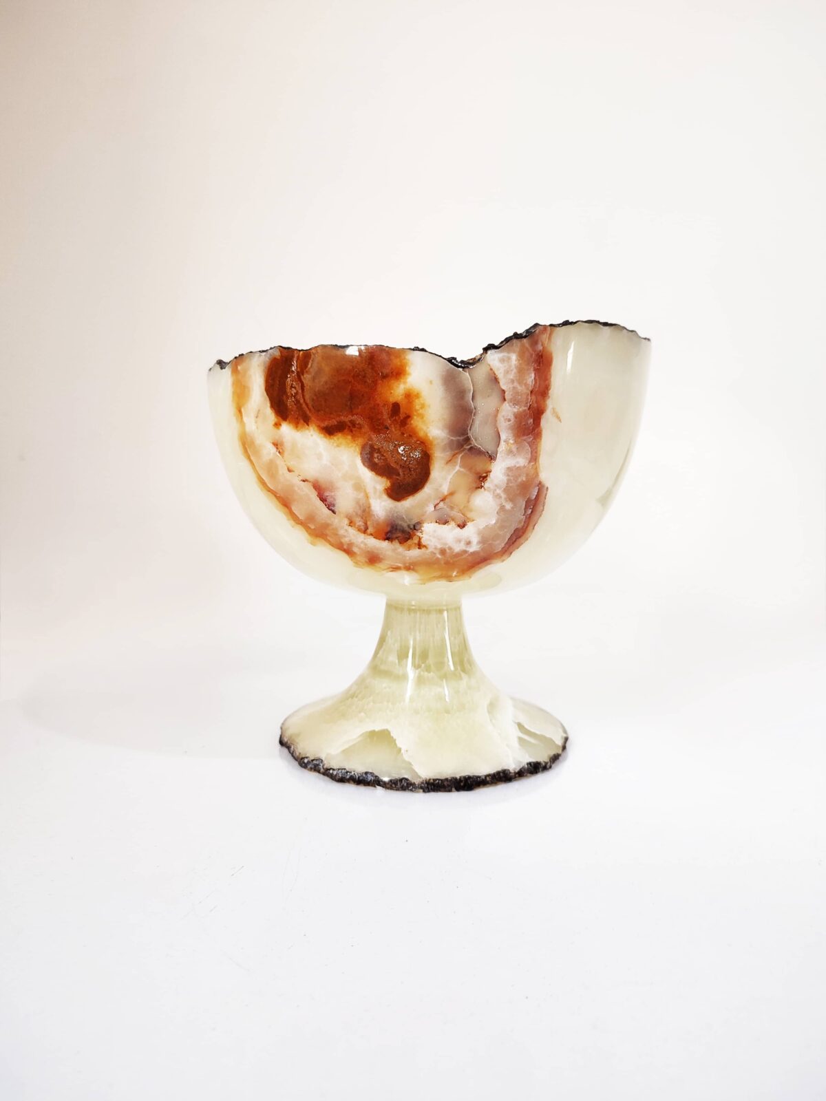 vaso-mármol-decorativo-lujo-deformado-crema-único