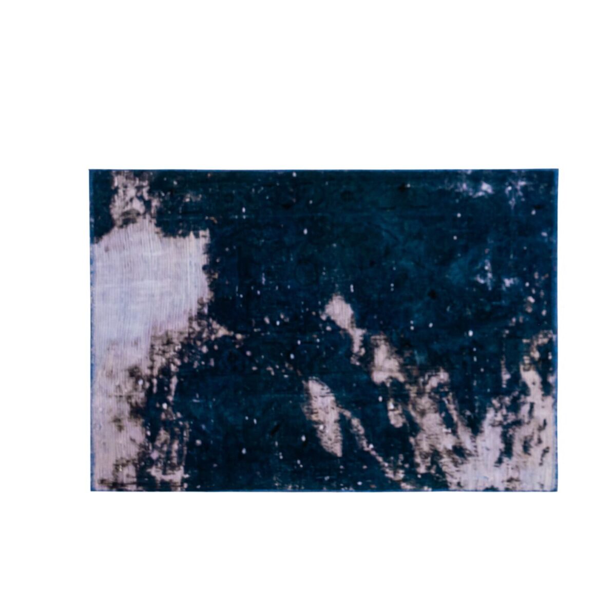 Alfombra Decorativa Azul Profundo