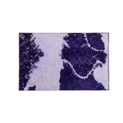 Alfombra Decorativo Azul Indigo