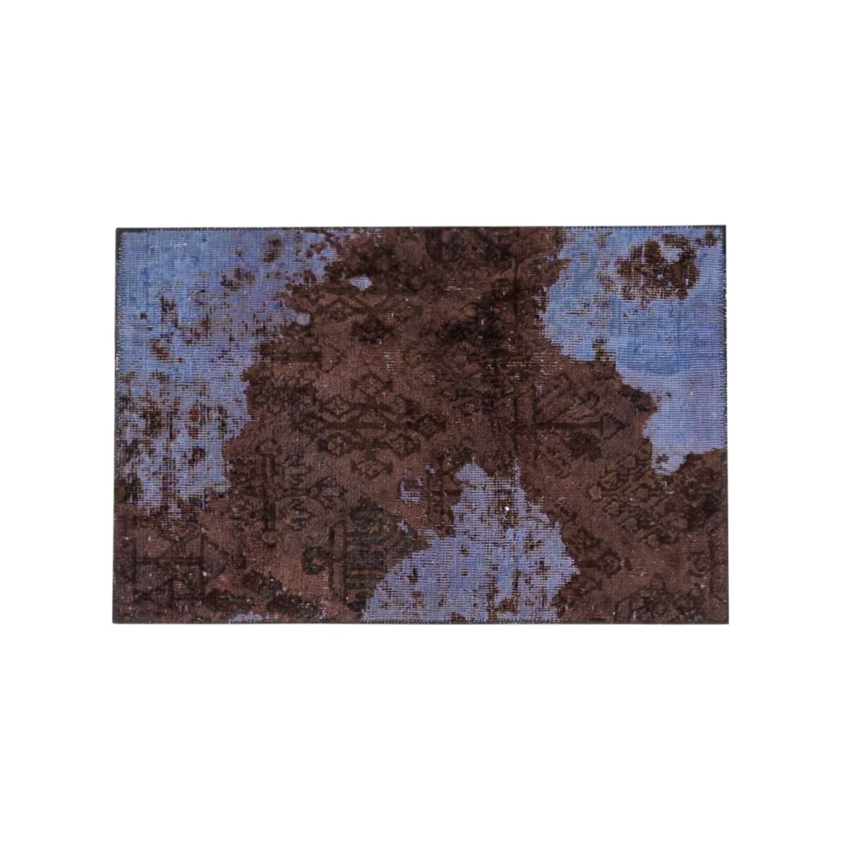 Alfombra Decorativa Envejecida Marrón
