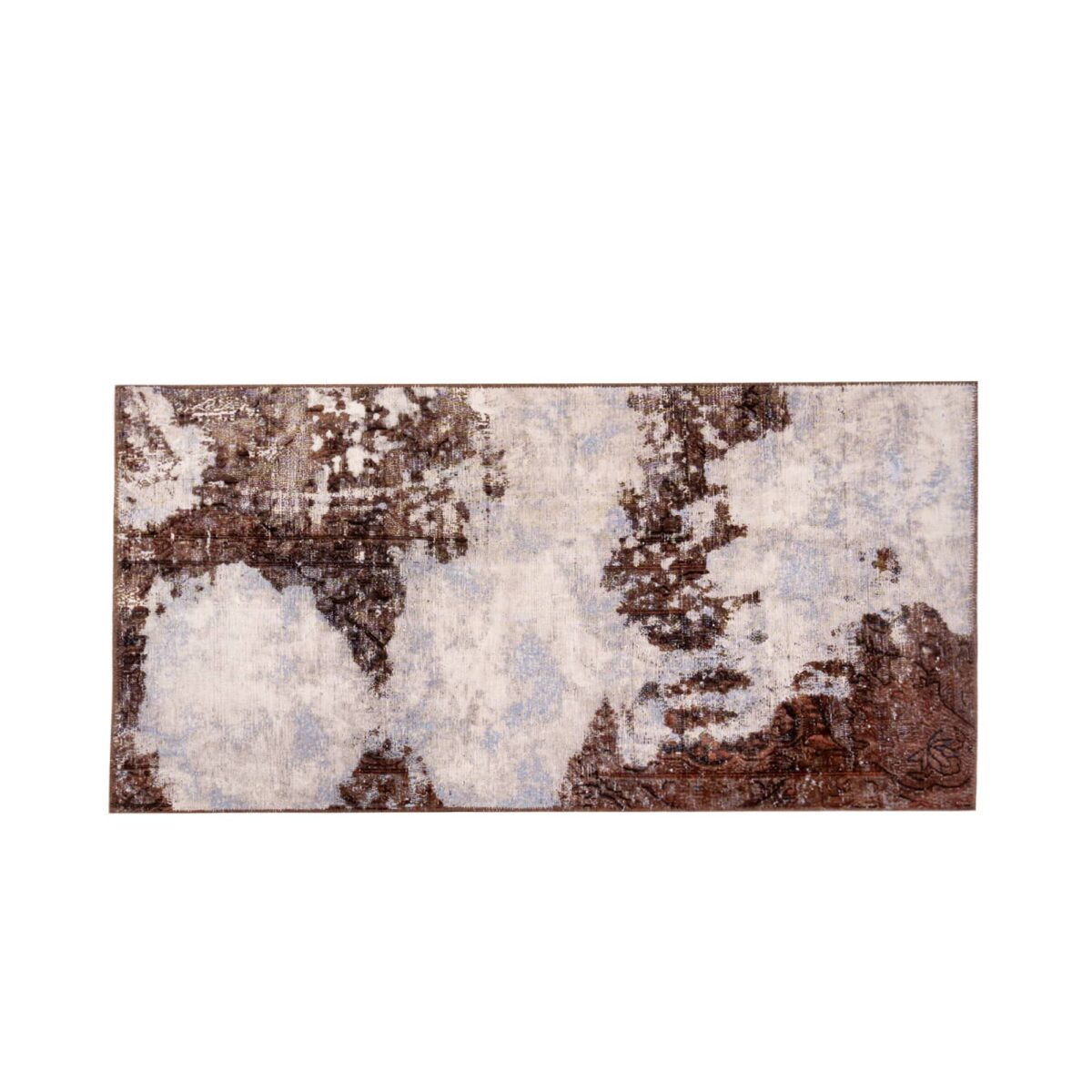 Huella del Tiempo - Alfombra Alargada Desgastada