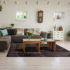 Charcoal Essence - Alfombra Industrial Negra