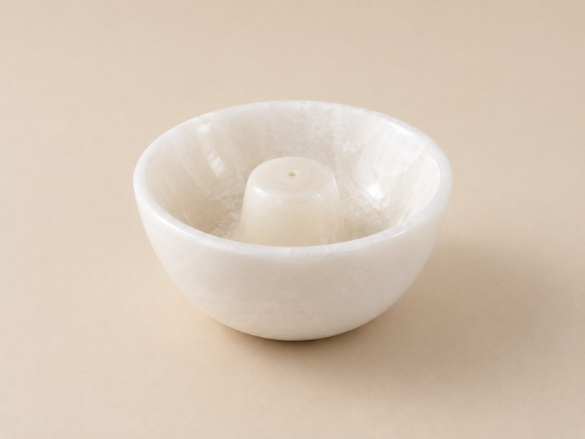 incienso marmol blanco Porta Incienso Aura – Blanco