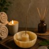 inciense holder marble spa Porta Incienso Aura – Ámbar